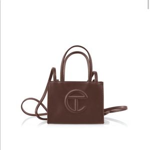 NWT Telfar Chocolate Small Shopping Bag